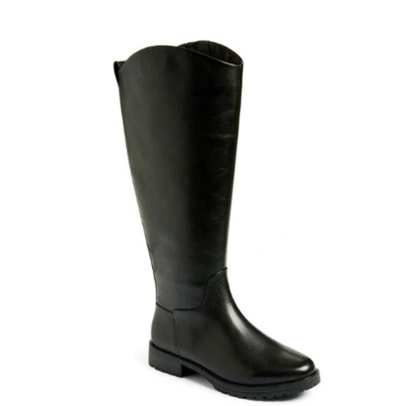 Nordstrom Oliver Riding Boots 5 Black NWOT Tall Knee High Academia Capsule - Picture 1 of 9